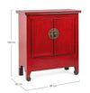 Bizzotto Dispensa con 2 ante Jinan Rosso