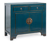 Bizzotto Dispensa con 2 cassetti e 2 ante Jinan Blu