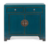 Bizzotto Dispensa con 2 cassetti e 2 ante Jinan Blu