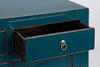 Bizzotto Dispensa con 2 cassetti e 2 ante Jinan Blu