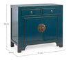Bizzotto Dispensa con 2 cassetti e 2 ante Jinan Blu