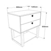 Asir Dispensa con 2 cassetti Office MN03-BA Quercia