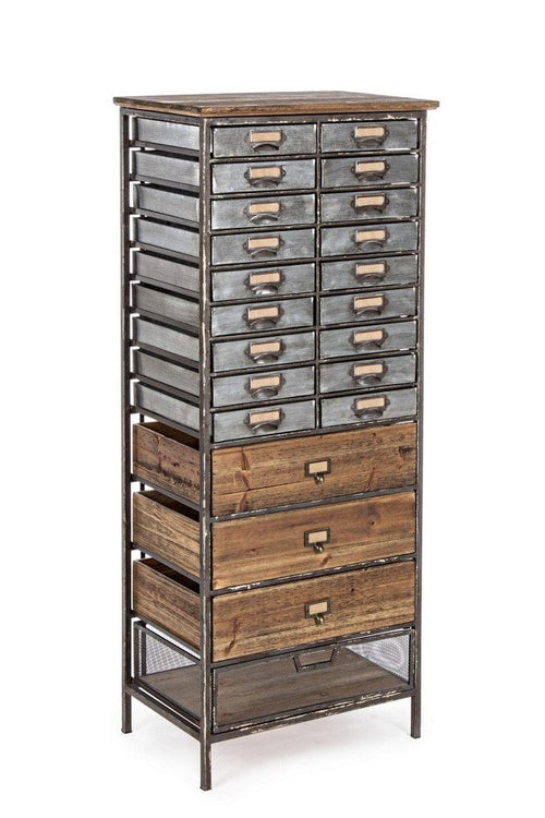 Bizzotto Dispensa con 22 cassetti Officina Naturale
