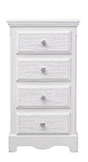Bizzotto Dispensa con 4 cassetti Blanc Piccola Bianco