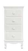 Bizzotto Dispensa con 4 cassetti Clorine Bianco