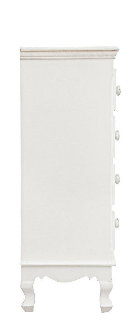 Bizzotto Dispensa con 4 cassetti Clorine Bianco