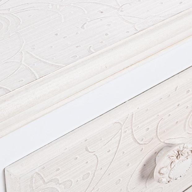 Bizzotto Dispensa con 4 cassetti Clorine Bianco