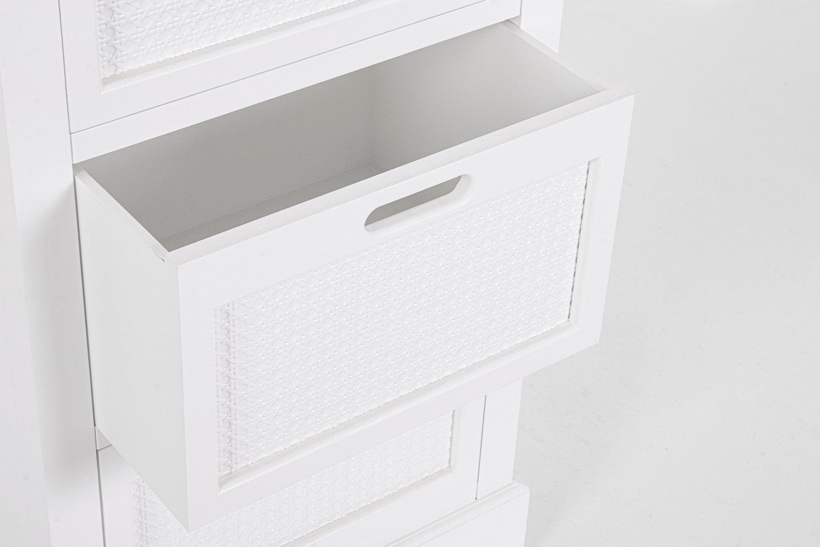 Bizzotto Dispensa con 4 cassetti Dorotea Bianco