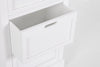 Bizzotto Dispensa con 4 cassetti Dorotea Bianco