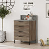 Asir Dispensa con 4 cassetti New Home HM6-CG Marrone