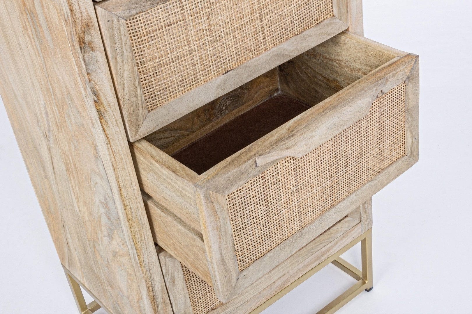 Bizzotto Dispensa con 5 cassetti Exor Naturale
