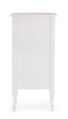 Bizzotto Dispensa con 5 cassetti Justine Bianco
