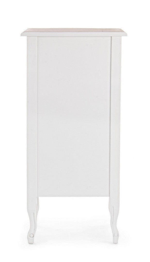 Bizzotto Dispensa con 5 cassetti Justine Bianco