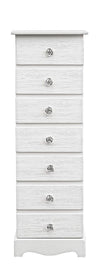 Bizzotto Dispensa con 7 cassetti Blanc Bianco
