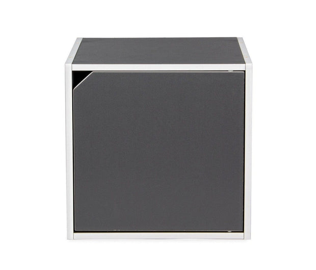 Bizzotto Dispensa modulare con 1 anta Composite Grigio