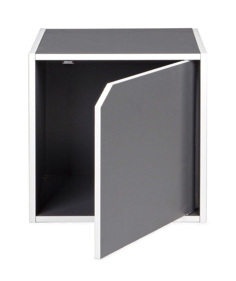 Bizzotto Dispensa modulare con 1 anta Composite Grigio
