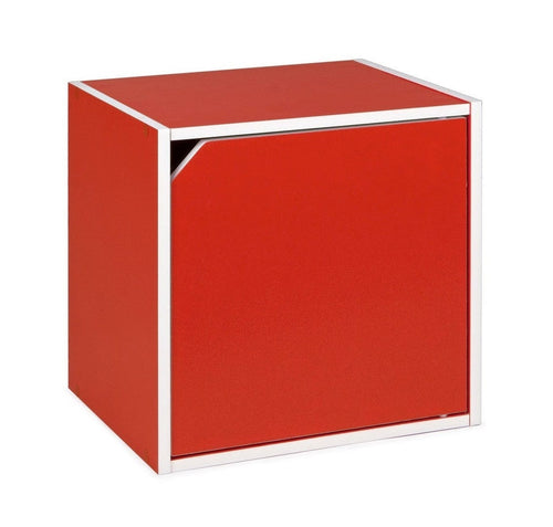 Bizzotto Dispensa modulare con 1 anta Composite Rosso