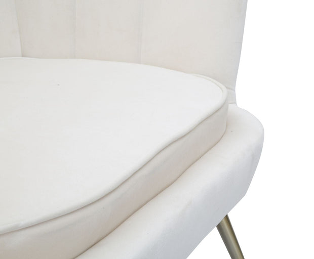 Mauro Ferretti Divanetto Vienna Crema cm 130x74x84
