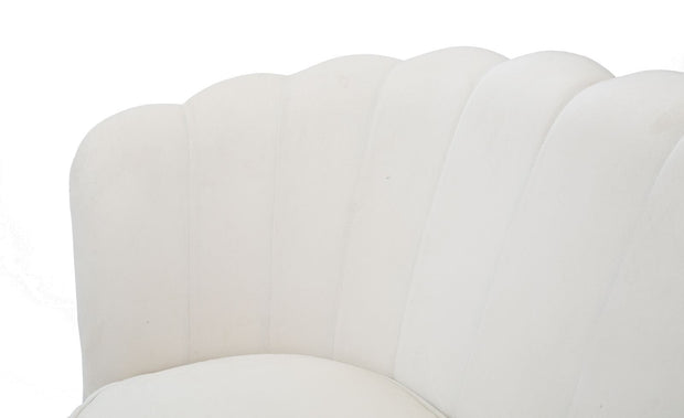 Mauro Ferretti Divanetto Vienna Crema cm 130x74x84