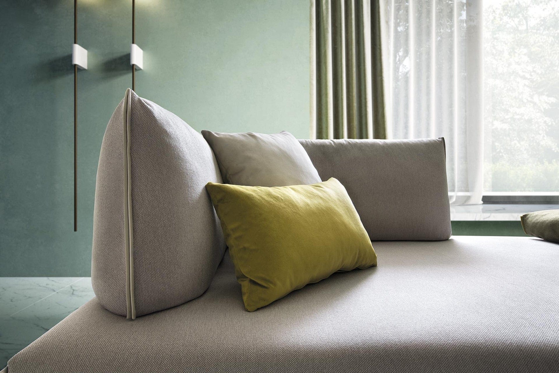 LeComfort Divano 2 posti Baciolo Grigio