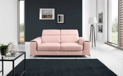 Divano 2 posti Genovis Rosa