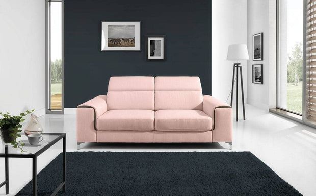 Divano 2 posti Genovis Rosa