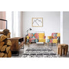 Bizzotto Divano 2 posti in tessuto Benjamin Patchwork Multicolore