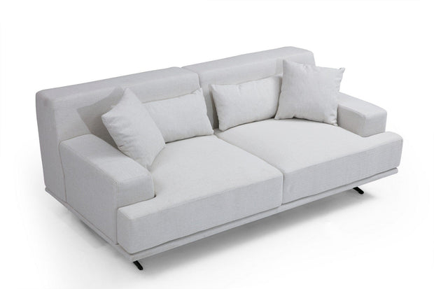 Divano 2 posti in tessuto Bentley Beige (3)