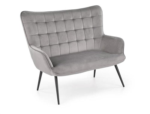 Halmar Divano 2 posti in tessuto Castiel XL Grigio