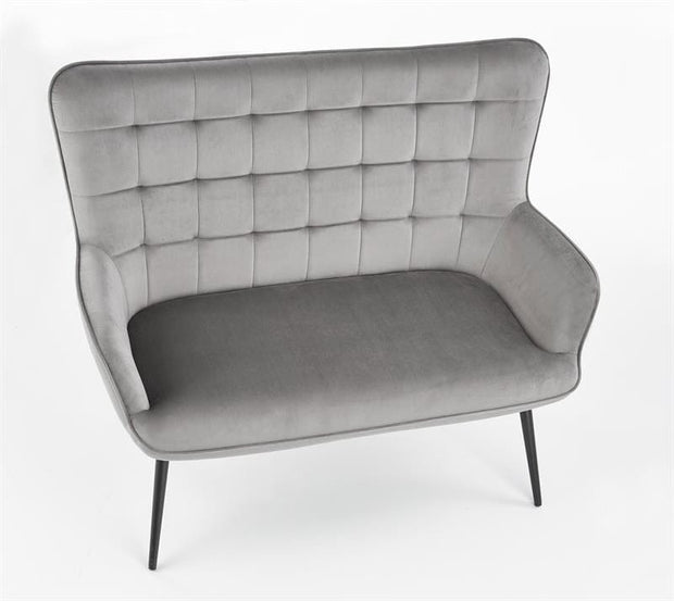 Halmar Divano 2 posti in tessuto Castiel XL Grigio