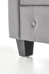 Halmar Divano 2 posti in velluto Erickson XL Grigio