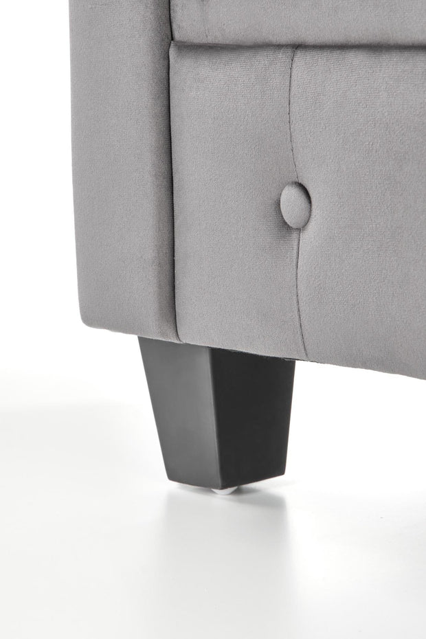 Halmar Divano 2 posti in velluto Erickson XL Grigio