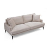 Asir Divano 2 posti in velluto Papira Beige