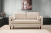 Asir Divano 2 posti in velluto Rome Beige