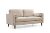 Asir Divano 2 posti in velluto Rome Beige