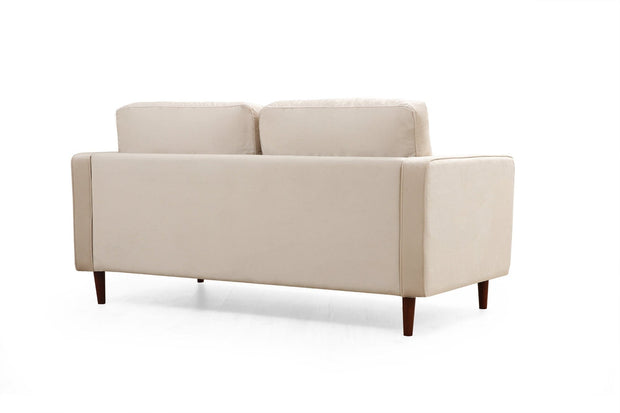 Asir Divano 2 posti in velluto Rome Beige