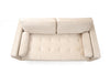 Asir Divano 2 posti in velluto Rome Beige