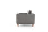 Asir Divano 2 posti in velluto Rome Grigio