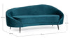 Bizzotto Divano 2 posti in velluto Seraphin Blu