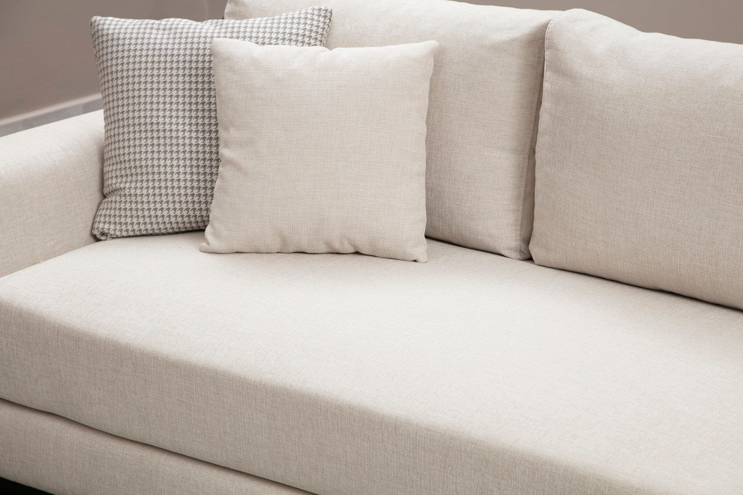 Asir Divano 3 posti in tessuto Line Beige