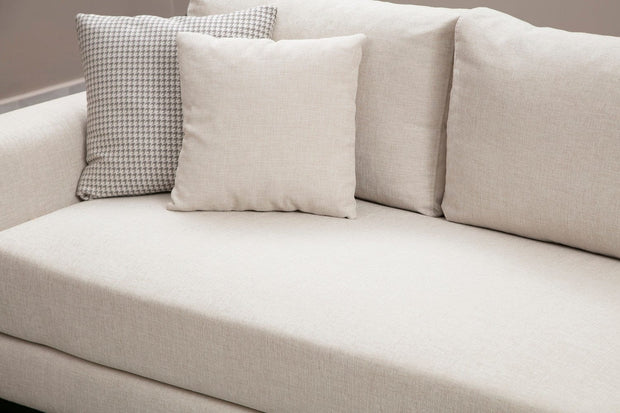 Asir Divano 3 posti in tessuto Line Beige
