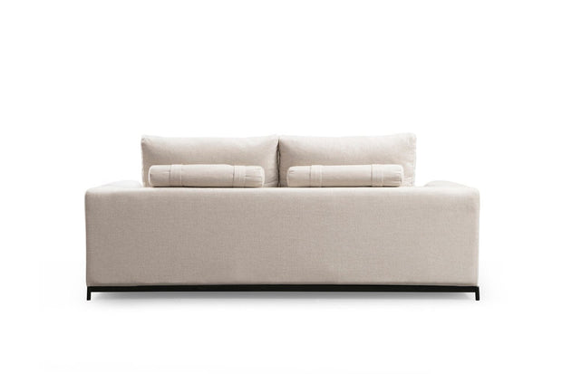 Asir Divano 3 posti in tessuto Line Beige