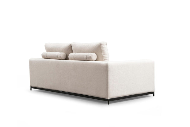 Asir Divano 3 posti in tessuto Line Beige