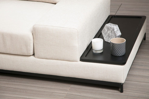 Asir Divano 3 posti in tessuto Line Beige