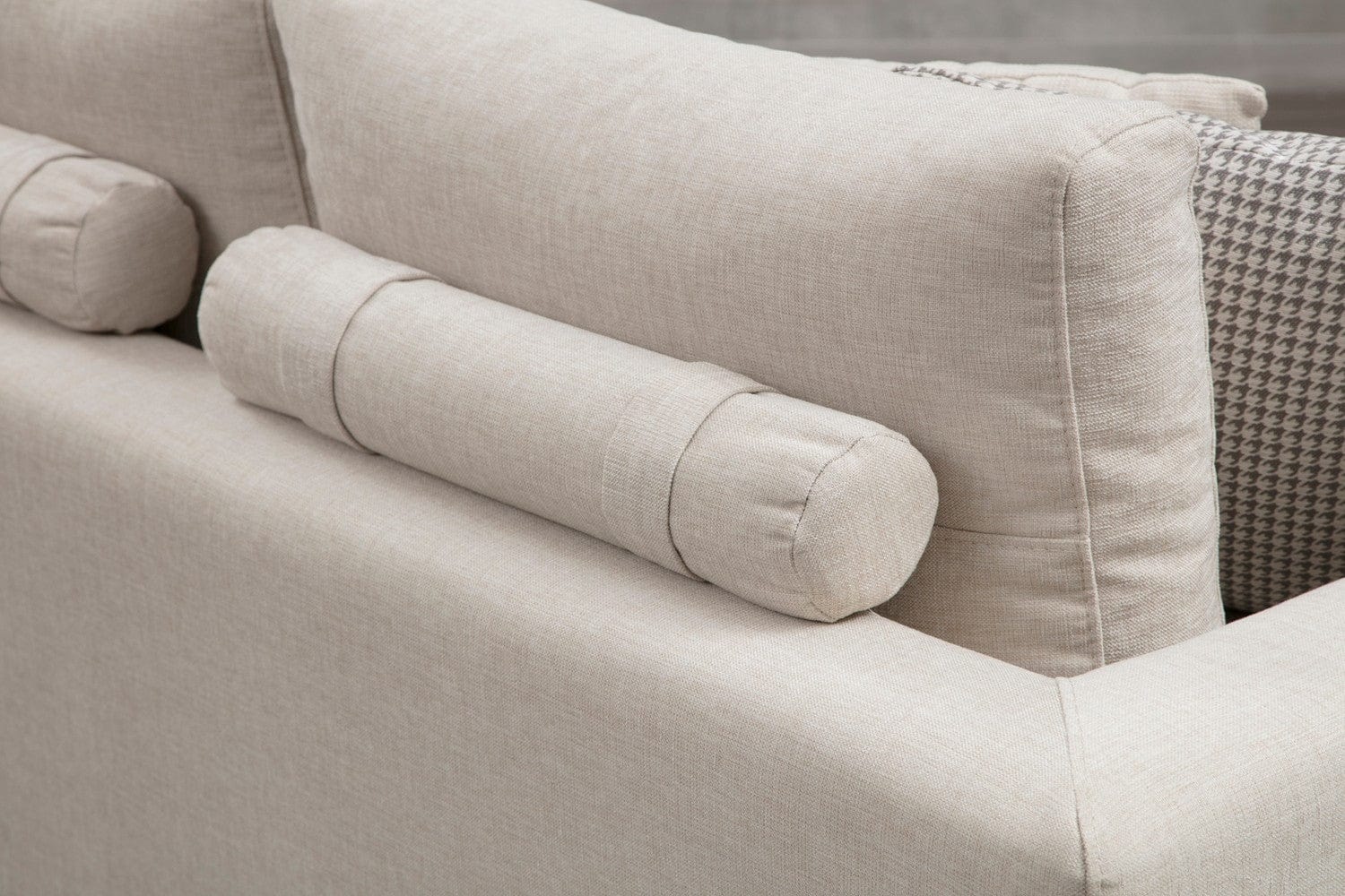 Asir Divano 3 posti in tessuto Line Beige