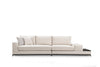 Asir Divano 3 posti in tessuto Line Beige