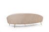 Asir Divano 3 posti in velluto Eses I Beige