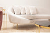 Asir Divano 3 posti in velluto Eses II Beige