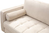 Asir Divano 3 posti in velluto Rome Beige