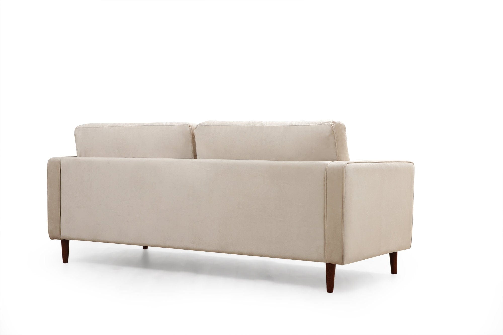 Asir Divano 3 posti in velluto Rome Beige